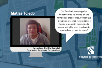 Matías Toledo, egresado UdeC e ingeniero de operaciones en Cornershop: “El inglés se presenta como una puerta las oportunidades"